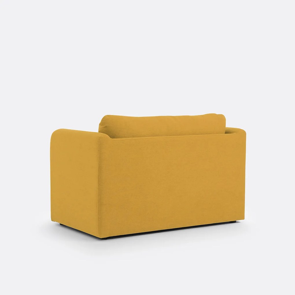 Zitbank-bed polyester, Hazel