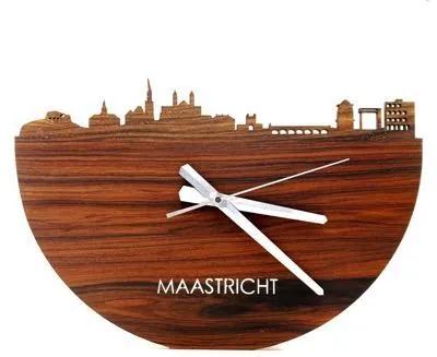 Skyline Klok Maastricht Palissander - 40x27 cm