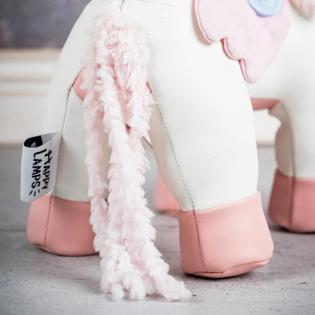 Kinder tafellamp eenhoorn roze incl LED - Elsa Kinderlamp Binnenverlichting Lamp