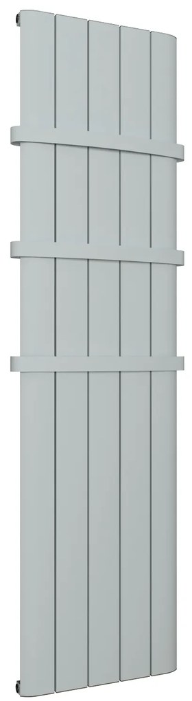 Eastbrook Withington verticale aluminium radiator 180x37,5cm Mat wit 1127 watt