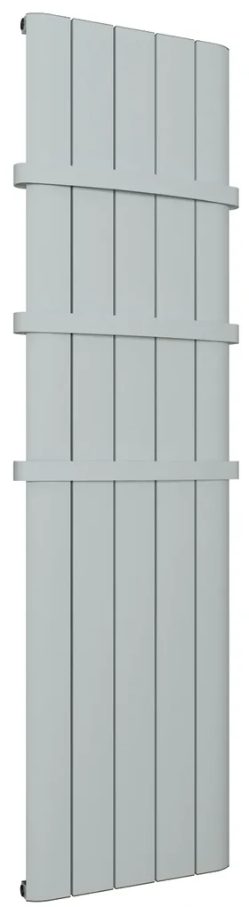 Eastbrook Withington verticale aluminium radiator 180x37,5cm Mat wit 1127 watt