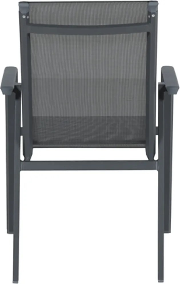 Santana dining tuinstoel - donker grijs