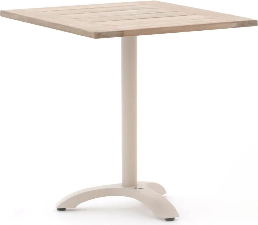 Tuin eettafel Bellagio  | Vierkant  | Tuintafel Kunststof | 70x70cm | 2 personen | Kees Smit Tuinmeubelen