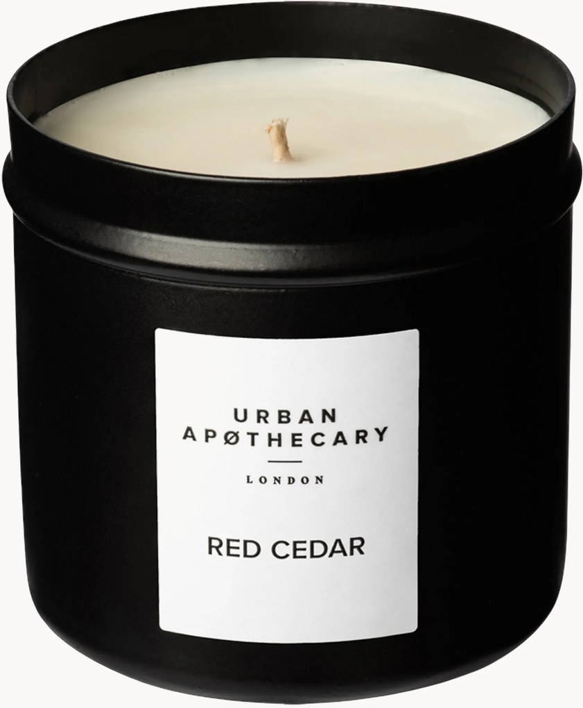 Handgegoten geurkaars Rode Ceder (Elemi, cederhout, komijn)