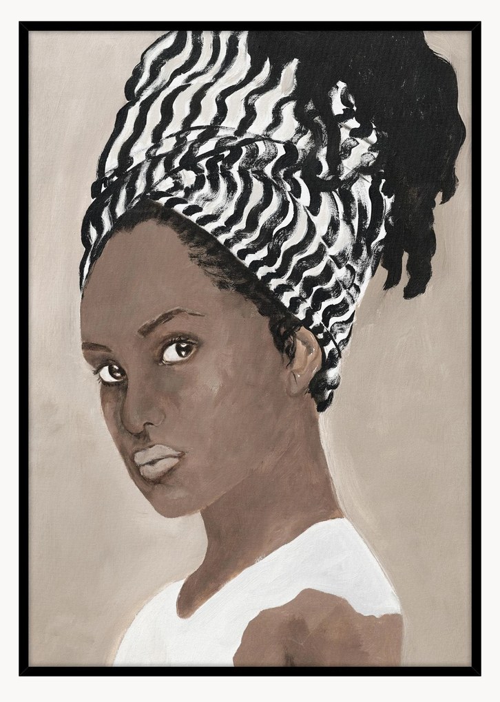 Ingelijste digitale print Inspired