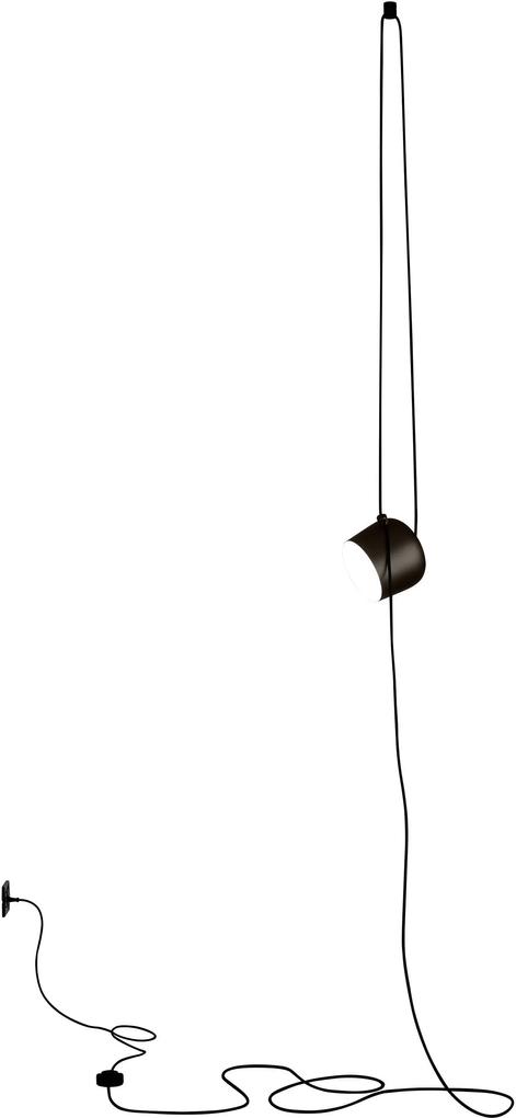 Flos Aim hanglamp LED met stekker zwart