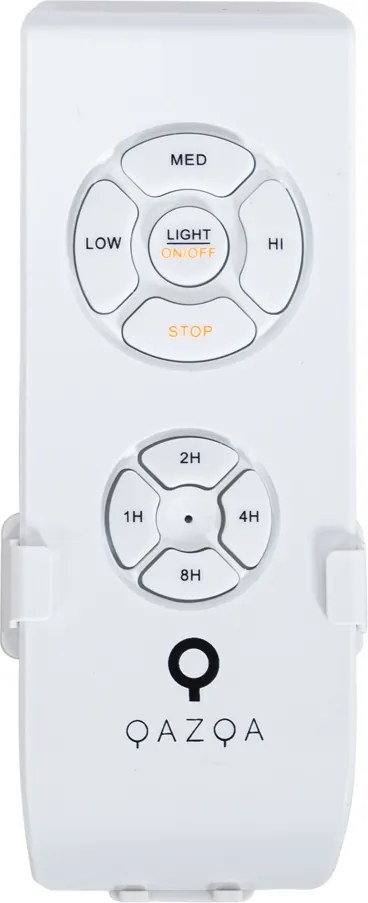 Plafondventilator wit met afstandsbediening - Bora