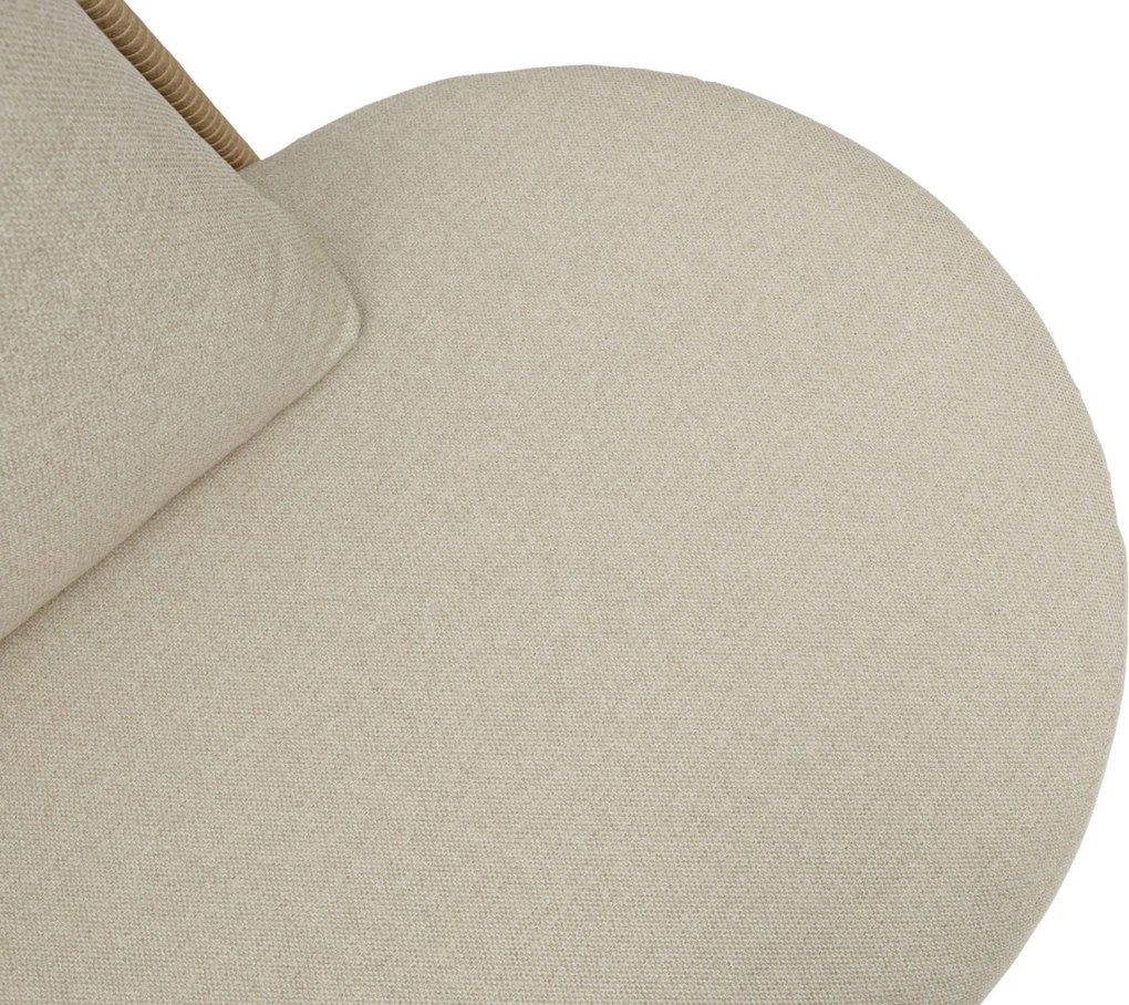 Loungeset tuin 6 personen Rope Zand/Beige  Coco Amici