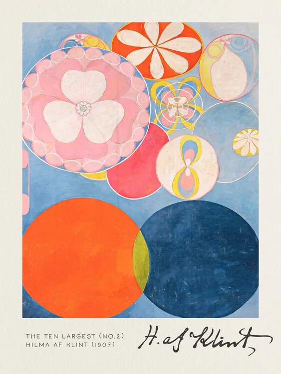 Kunstreproductie The Ten Largest (No 2) - Hilma af Klint