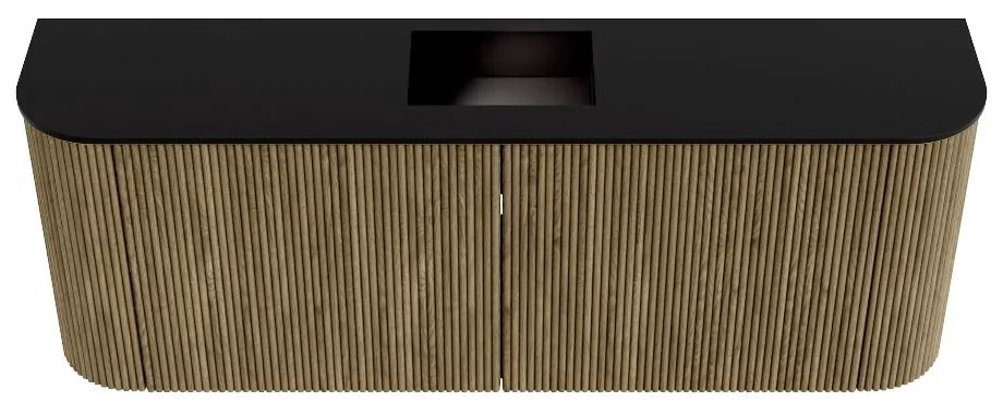 Mondiaz Joya 115cm toiletmeubel ronding links/rechts dusk met wastafel faye midden zonder kraangat urban