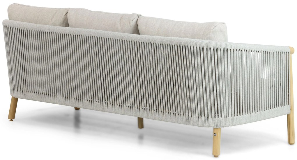 Stoel en Bank Loungeset 5 personen Aluminium/rope Grijs  Lifestyle Garden Furniture Bloom