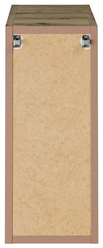 Comad Artisan half hoge open kast 20x57 eiken