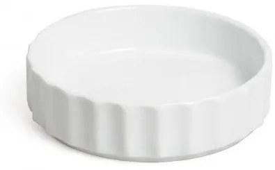 Taart-/ quichevorm, porselein,Ø 12 cm