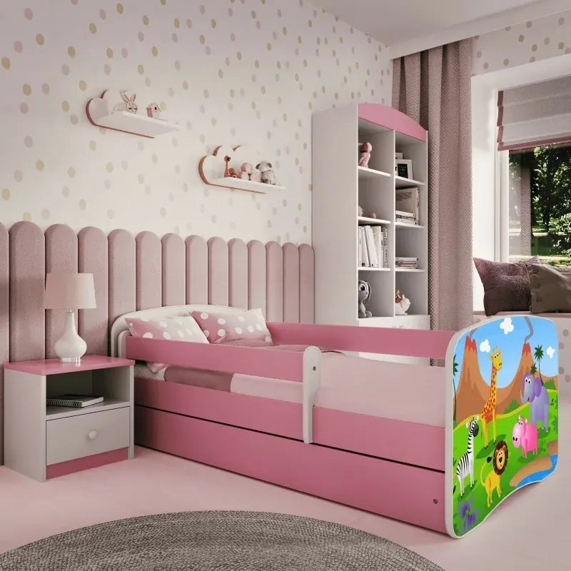 Peuter Roze Eenpersoonsbed BabyDreams - Voor Kinderen Kinderen Peuter Junior 5060504987387 Children's Beds Home, 160x80, Nee, Geen Children's Beds Hom