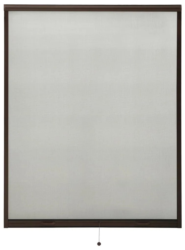 vidaXL Raamhor oprolbaar 140x170 cm bruin