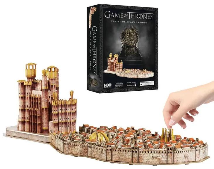 Puzzel Game of Thrones - Kings Landing 4D Cityscape