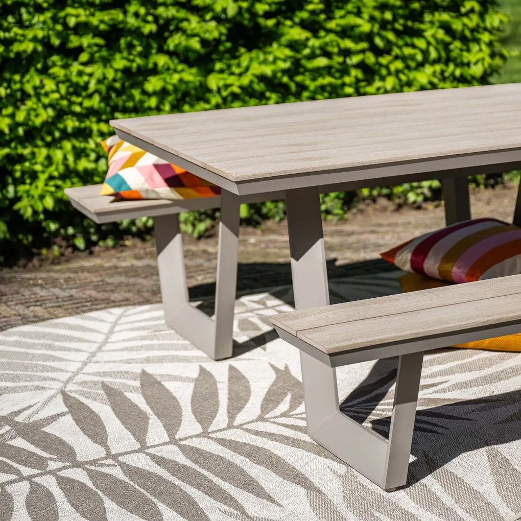Garden Impressions Sarria picknick set 280 x 178 cm - taupe