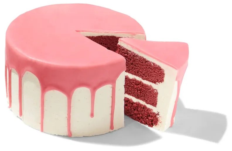 HEMA Dripcake Roze Red Velvet 8 P. (roze)