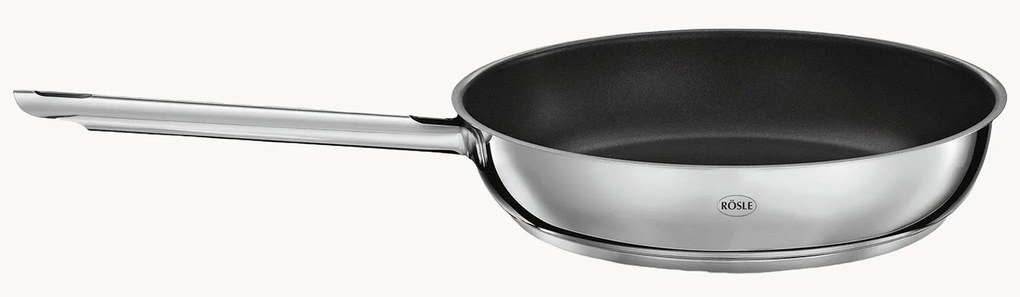 Edelstalen braadpan Elegance met antiaanbaklaag