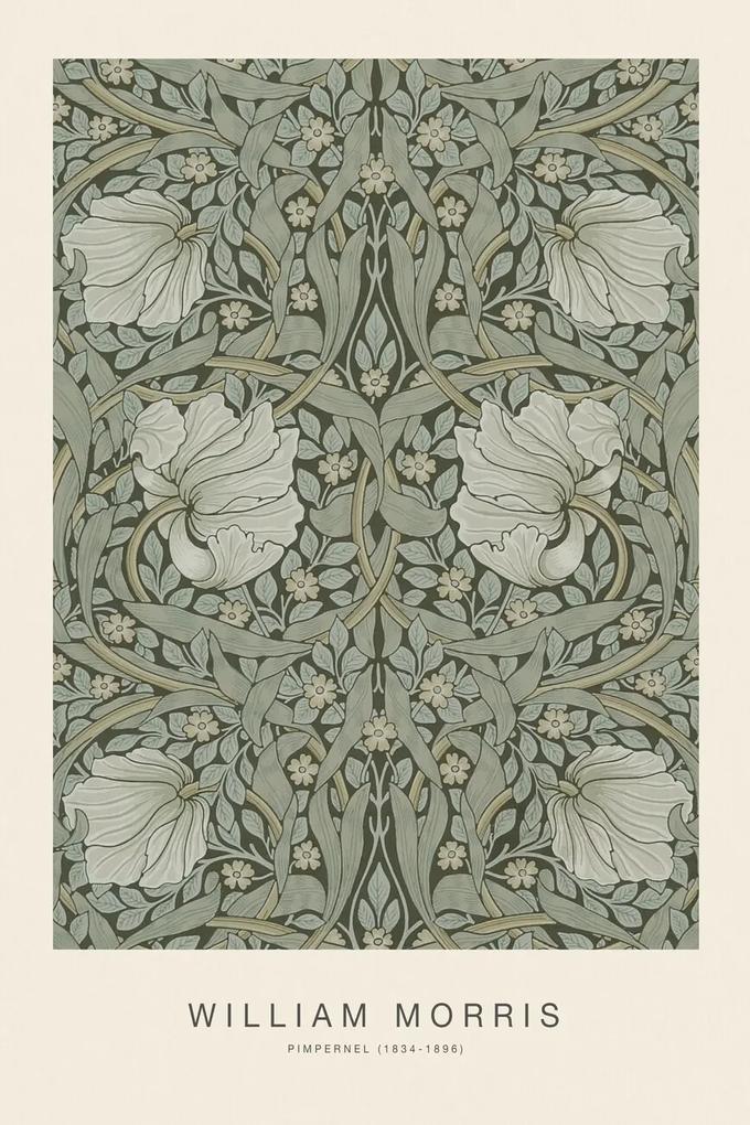 Kunstdruk Pimpernel (Special Edition Classic Vintage Pattern) - William Morris, (26.7 x 40 cm)