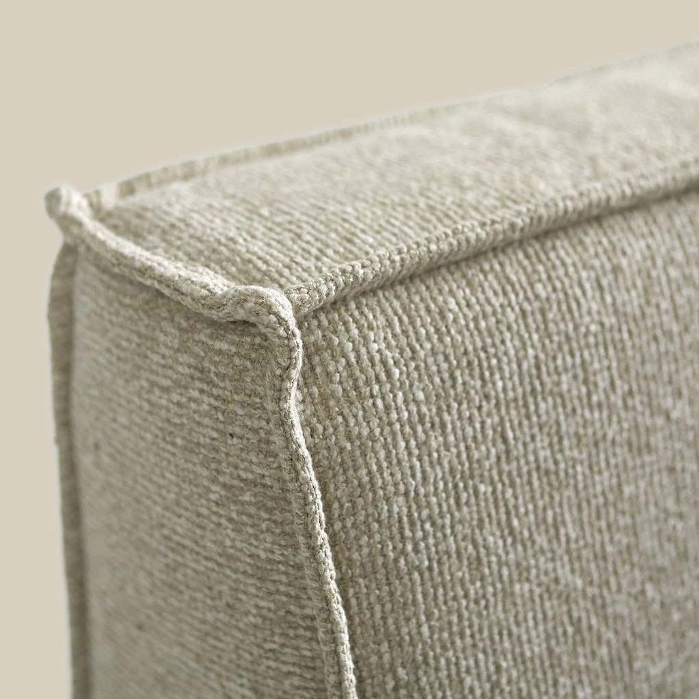 Eetkamerbank Met Naden Beige 160 Cm
