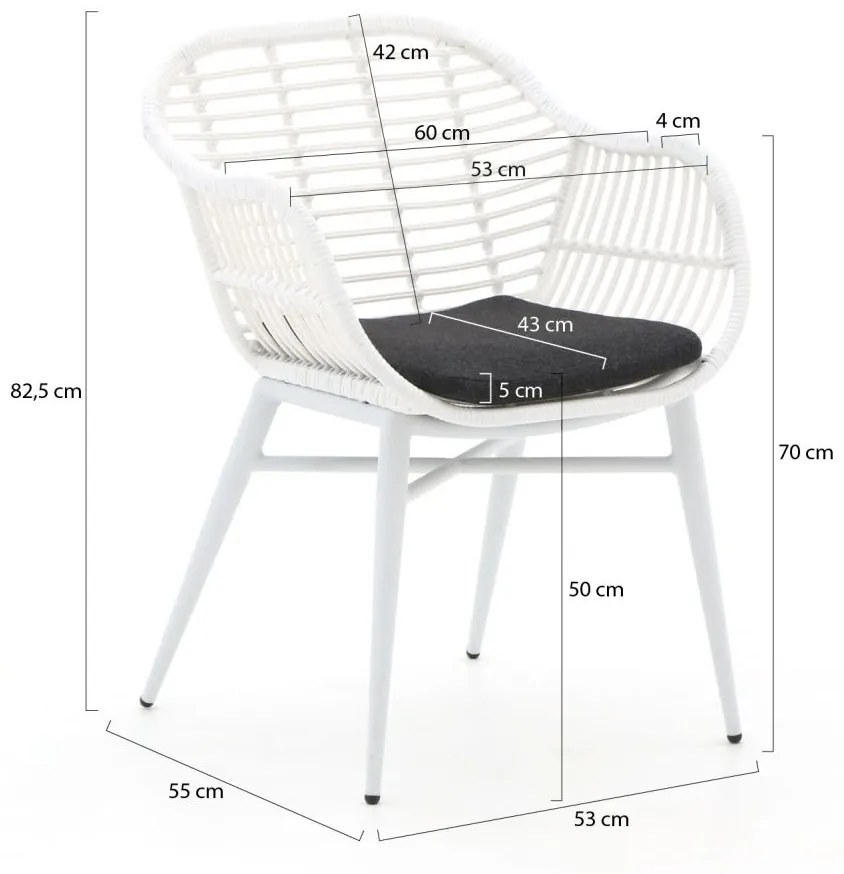 Intenso Azora dining tuinstoel