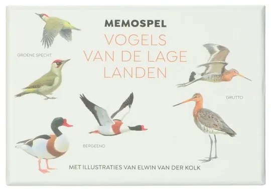 Vogels van de lage landen, memospel