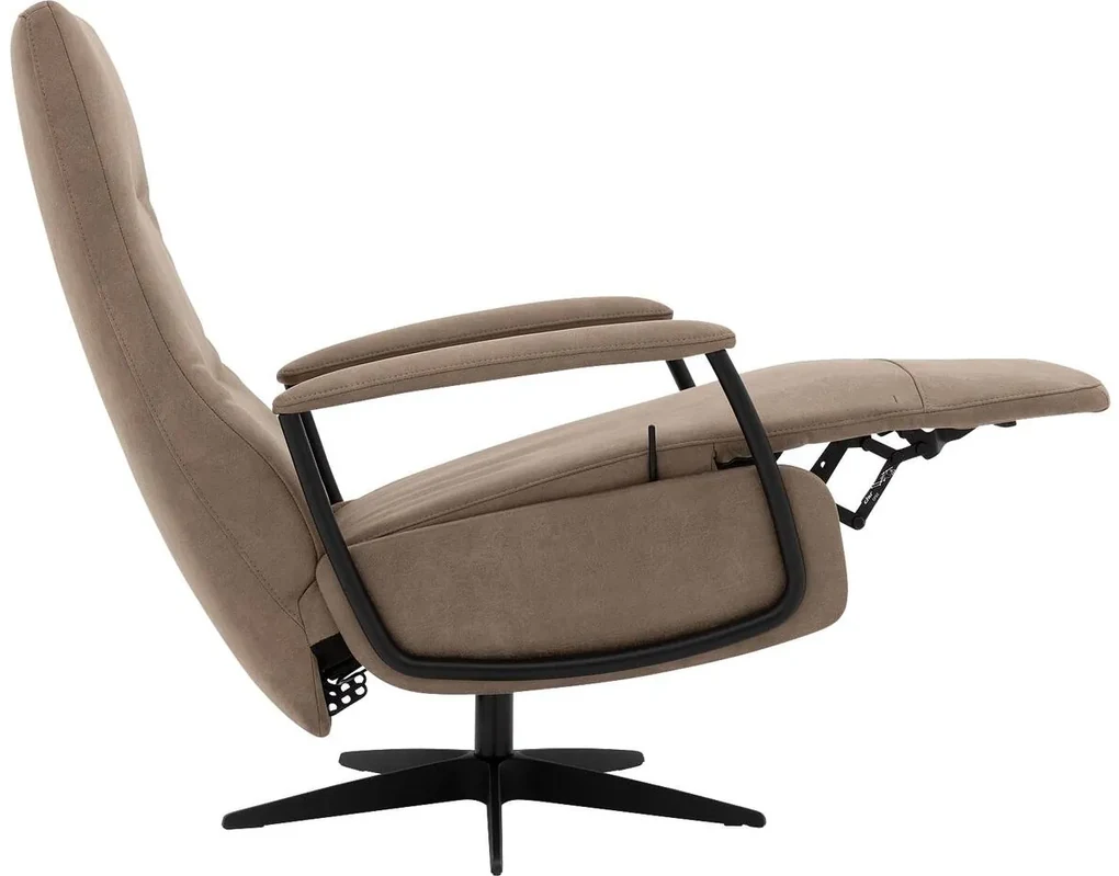 Goossens Excellent Relaxstoel Riati, Relaxstoel met rugverstelling met voetklep+topswing (maat m)