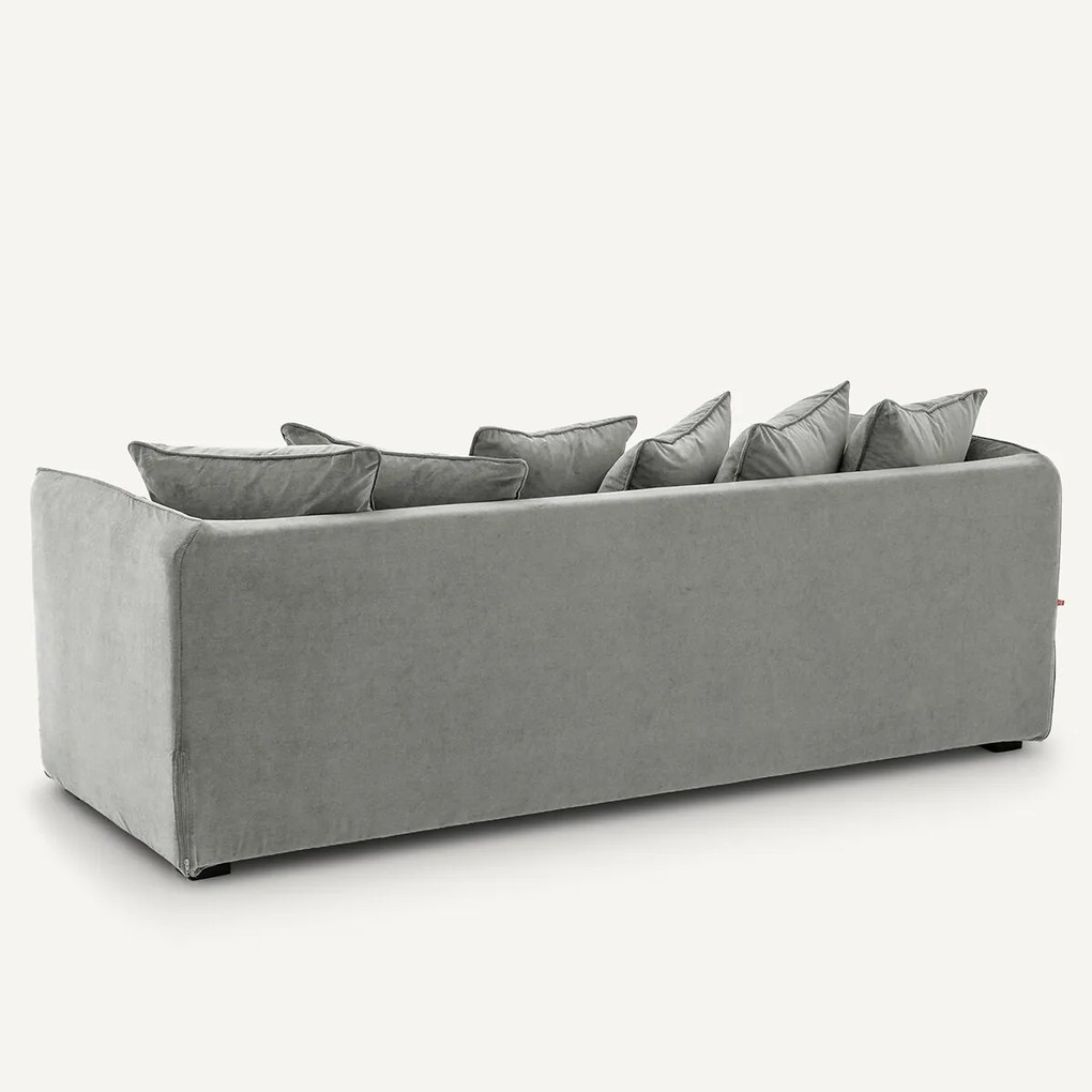 Bank 3-, 4- of 5-zits, in stonewashed fluweel, Neo Chiquito