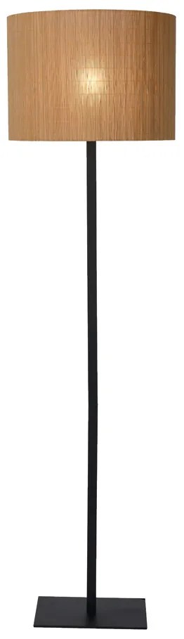 Lucide Magius vloerlamp 42x156cm E27 zwart mat