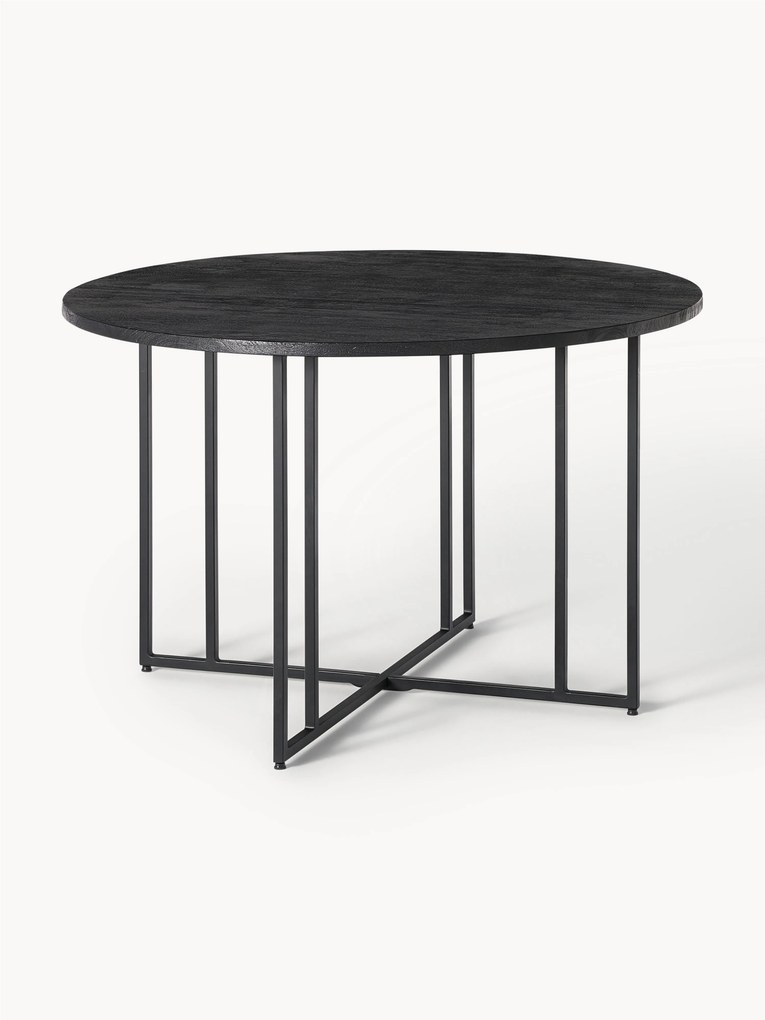 Ronde eettafel Luca van mangohout, in verschillende formaten