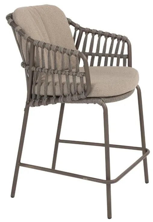 4 Seasons Outdoor Capalbio counter stoel terre SALE Tuinstoel bruin weerbestendig
