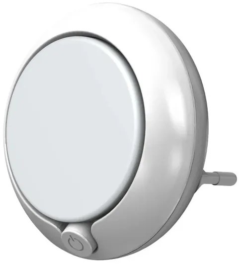 Ledvance LUNETTA Round White | Nachtlampje met stekker met aan/uit knop