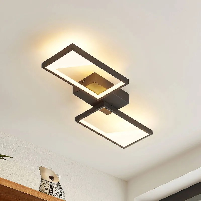 Fotini LED plafondlamp, 2-lamps - lampen-24