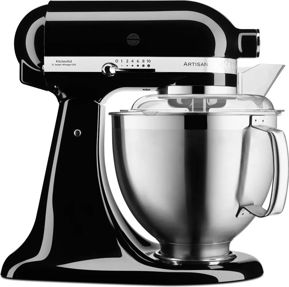 KitchenAid Artisan keukenmachine 4,8 liter 5KSM185PS - Onyx zwart