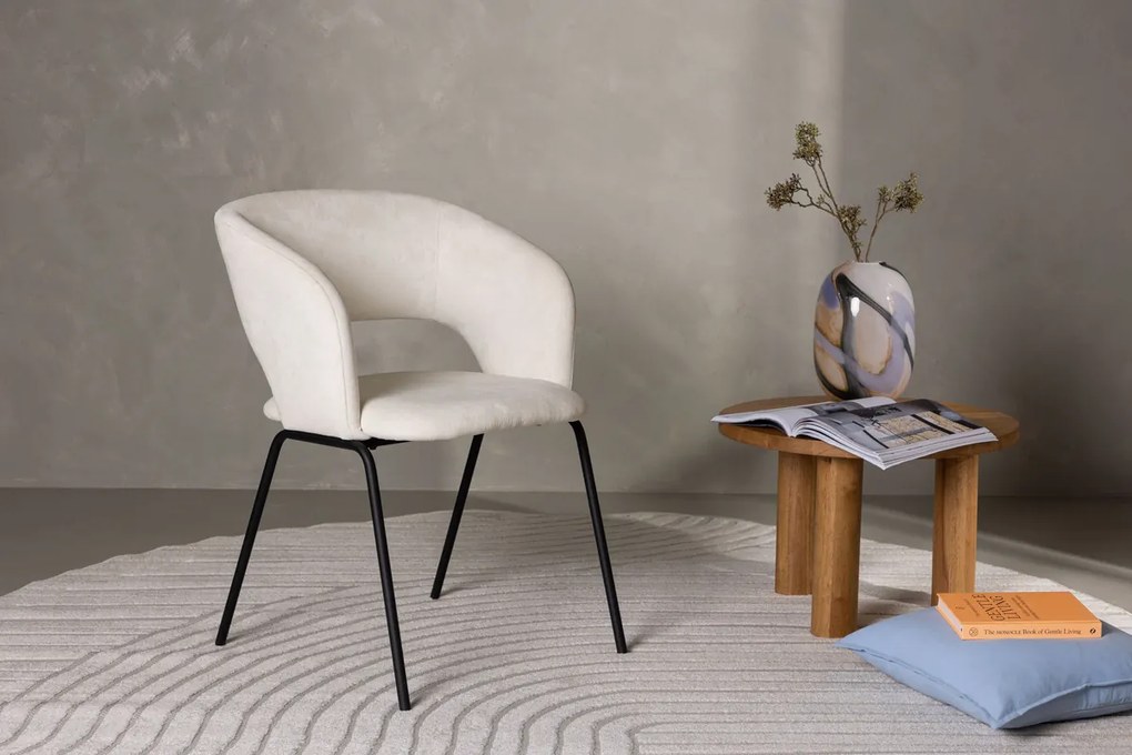 Jörn Eetkamerstoel - Hanna - Ivoor - Linnen - Jörn