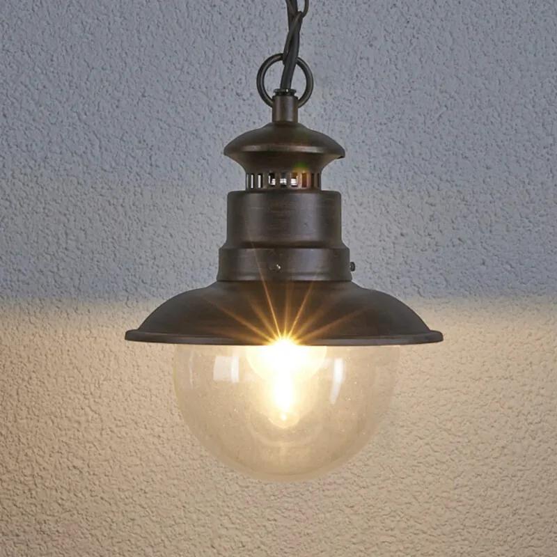 Buiten-hanglamp Eddie in landelijke stijl - lampen-24