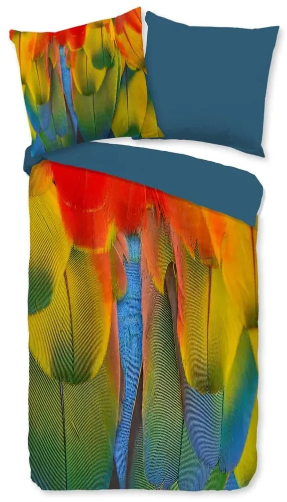 Pure Dekbedovertrek RAINBOW FEATHERS 135x200 cm