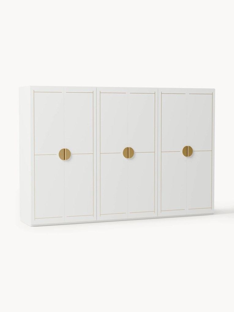 Modulaire draaideurkast Denise, 300 cm breed, in verschillende formaten