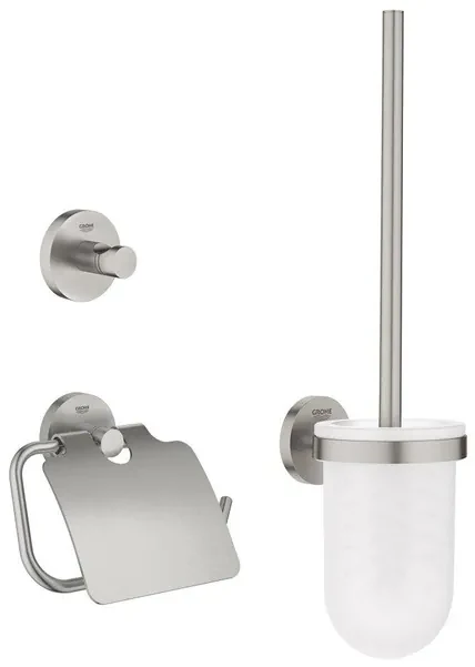 GROHE Essentials Toilet accessoireset 3 delig supersteel 40407dc1