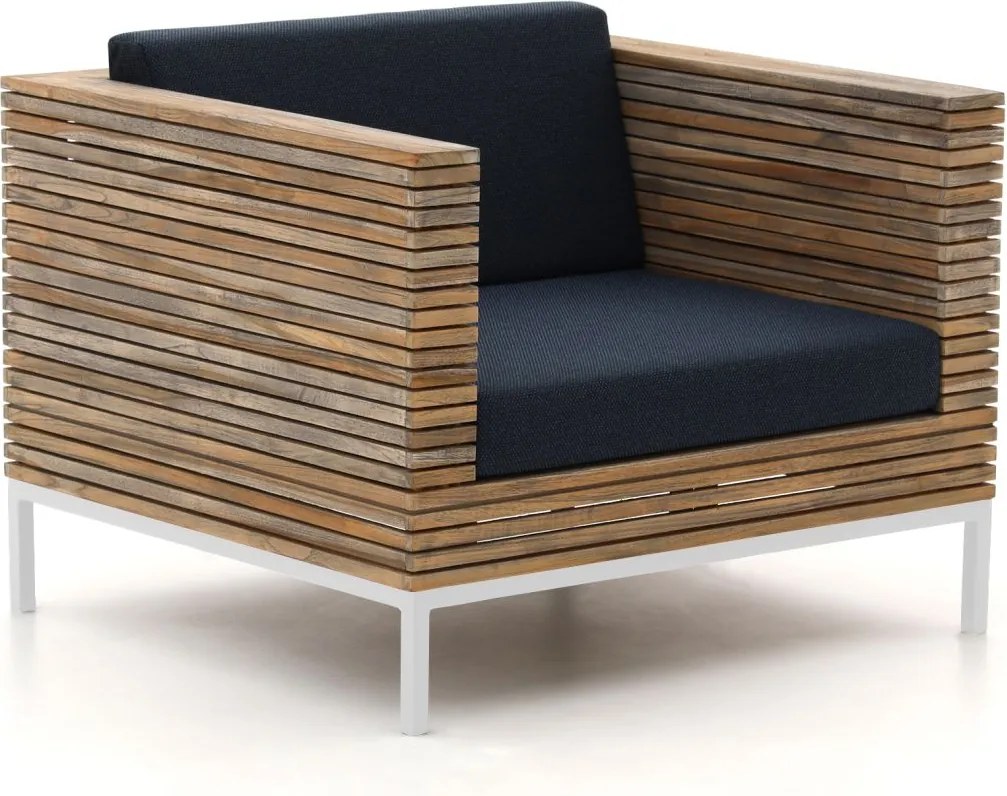 Lounge tuinstoel |   ROUGH-D | Hout | Old Teak | Kees Smit Tuinmeubelen