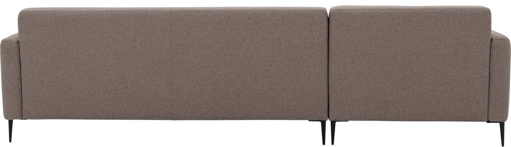 Goossens  Key West grijs, stof, 3-zits, modern design