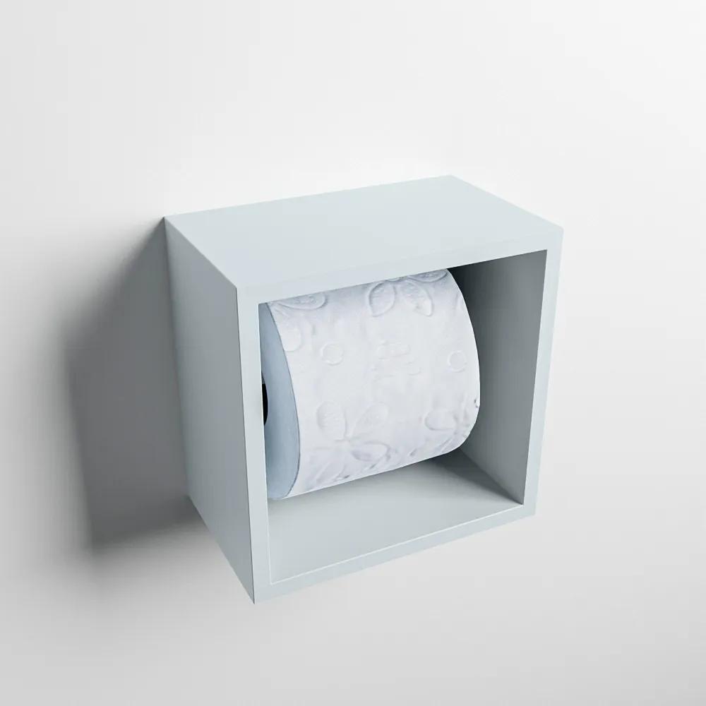 Mondiaz Easy Cube toilet rolhouder 16x16cm clay