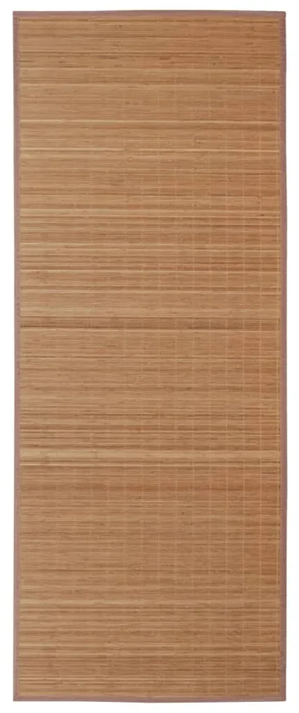 vidaXL Tapijt 160x230 cm bamboe bruin