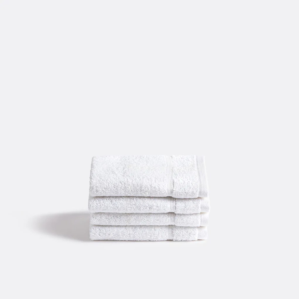 Set van 4 gastendoekjes in badstof 600 g/m², Zavara