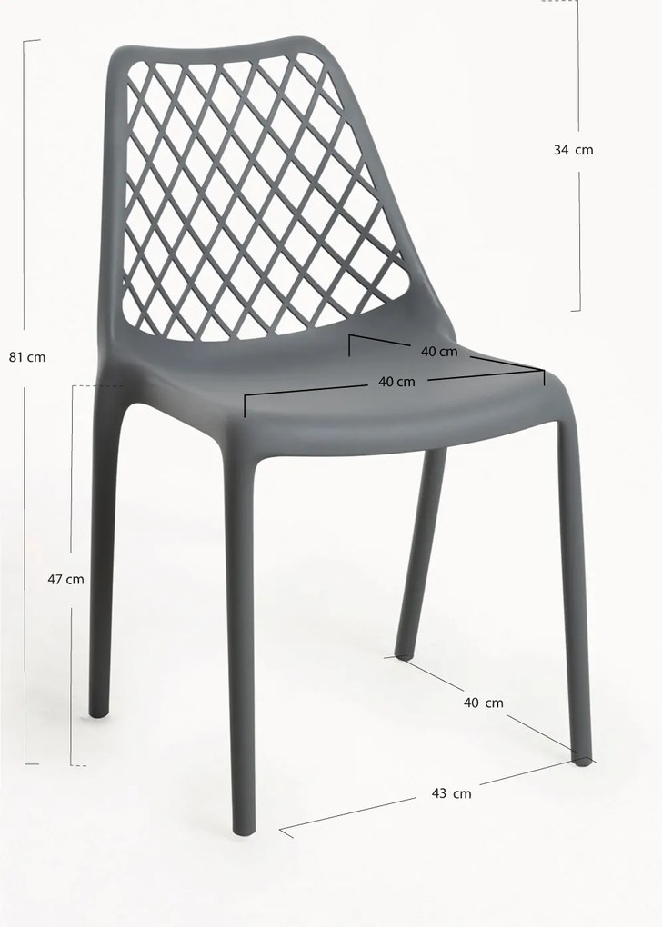 Mima Stoel Polypropyleen