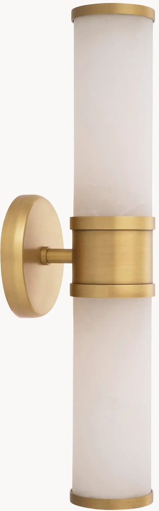 Grote wandlamp Claridges Double van albast