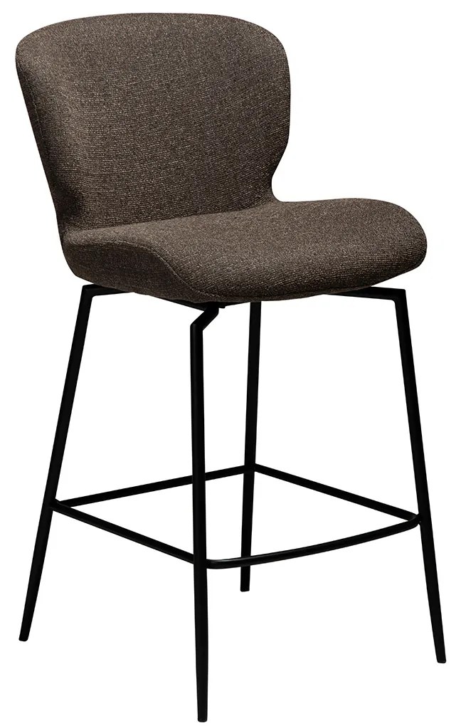 Dan-Form Glory Swivel Draaibare Barstoel Bruin Boucle