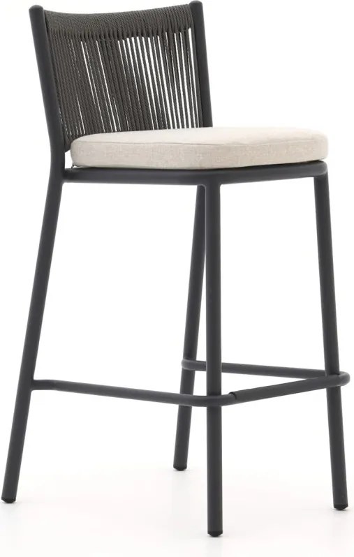 Barkruk tuin | Manifesto  Idro | Wicker (vlechtwerk) | Grijs | Tuinstoel | Stapelbaar | Kees Smit Tuinmeubelen