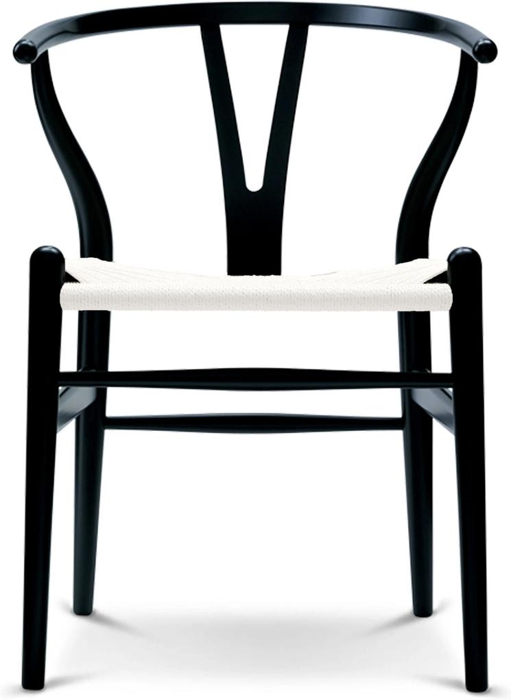 Carl Hansen & Son CH24 Wishbone stoel Colours White Black